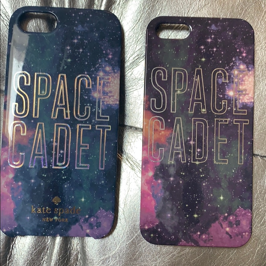 Two Kate Spade Space Cadet Iphone Cases